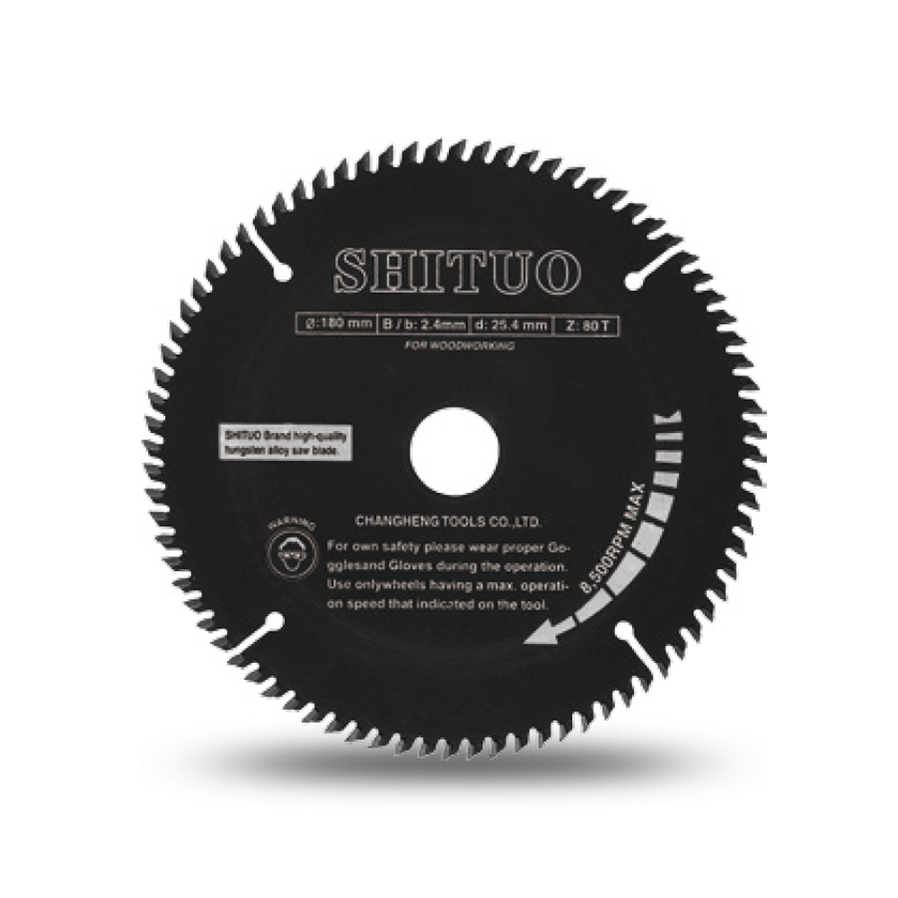 Пильное полотно TCT с тефлоновым покрытием для резки дерева